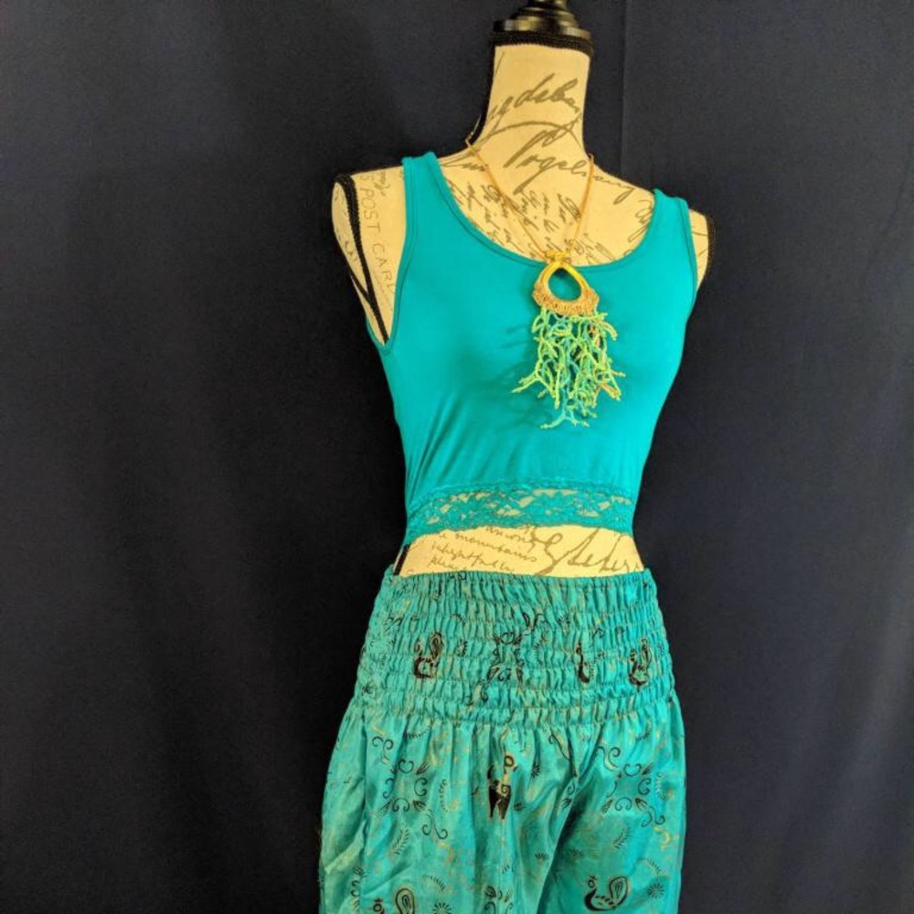 (Bundle) Beautiful turquoise outfit